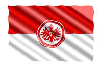 Solarkatater Hessen mit Flagge von Eintracht Frankfurt :-)